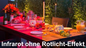 Infrarot Heizstrahler-ohne-Rotlicht-Effekt