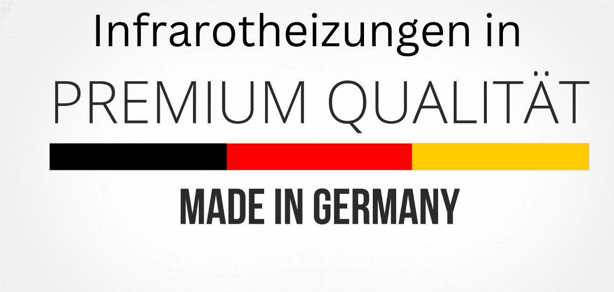 Qualitätssiegel zu Infrarotheizungen - Made in Germany